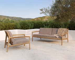 Kültéri fotel Teak Jack, mocha - Ethnicraft