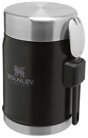 Fekete rozsdamentes acél ételtartó termosz 400 ml Legendary Classic Black – Stanley