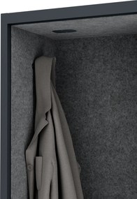 Sally 600mm korpus Antracytowy - siedzisko Ciemnoszary