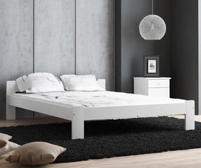 AMI nábytek MAXI-DREW Anetka ágy 120x200 - tömör fenyő feher