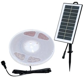 Ecolite DX-SOLAR-3000/5M - LED Napelemes Szalag 3,7V 2400 mAh 5m IP65