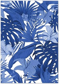 Poszterek 70x100 Classic Blue Monstera