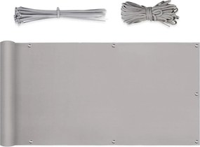 Erkélyszőnyeg Terasz Erkélykerítés 75 X 300 CM Uv 160G/M2 Sekey