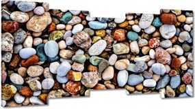 Vászonkép 150x80 Színes kövek