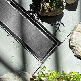 REA-G5809 - NEOX PRO 80 cm-es rozsdamentes acél lefolyócsatorna