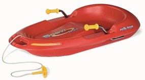 Rolly Toys Snow Max műanyag bob szánkó piros, 50 x 104 cm