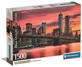 Puzzle Compact Box - East River at Dusk