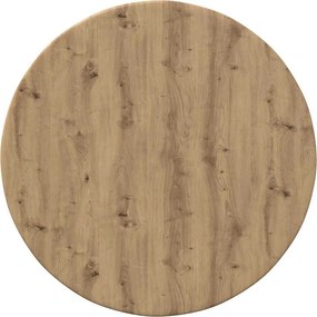 vidaXL Asztallap kézműves tölgy 40 x 40 x 1,5 cm Faanyag