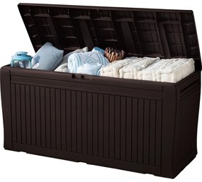 Barna kerti tárolódoboz Comfy – Keter