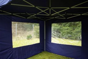 GARTHEN Kerti sátor összecsukható PROFI 3 x 6 m kék
