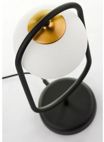 Jupiter 2044 - Asztali lámpa IGON 1xE14/40W/230V fekete