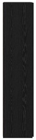 Büfé Fekete tölgy 40x42.5x185 cm Épített fa