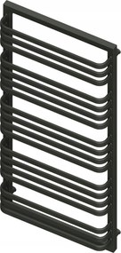 Fürdőszobai Radiátor Lima H1200 L530 Fekete