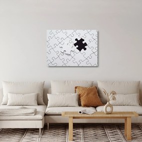 Puzzle képe (üvegen) (70x50 cm)
