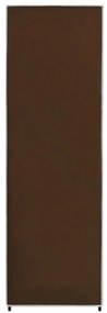 vidaXL barna szövet ruhásszekrény 87 x 49 x 159 cm