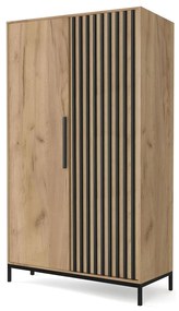 Ruhásszekrény Lamello S1 (craft tölgy + fekete). 1092417