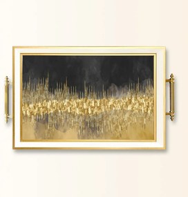 Üveg tálca, 38×24 cm – TPB9828