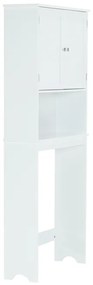Szekrény a WC fölé, fehér, ATENE TYP 5