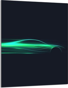 Üveg Vágódeszka 40x52 Konyhai Autó