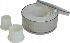 de Buyer Kerek hullámos vágógép 9db Üvegszál