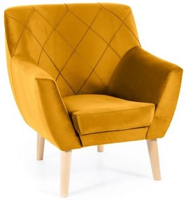 Kier II fotel, sárga