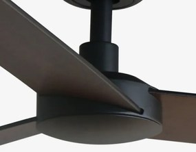 FARO 34298WT - Mennyezeti ventilátor RUDDER L fekete/wenge átm. 132 cm WT + távirányító