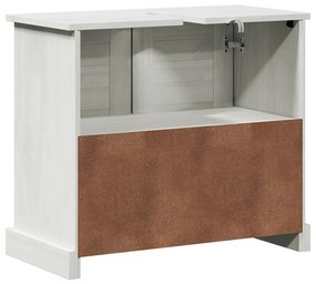 Mosdószekrény VIGO&quot; Ajtókkal, méretei: 67.5x34x59 cm, tömör fenyőből készült.&quot;