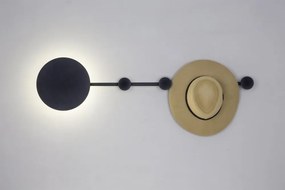 Fali Lámpa Fekete HAN FARO 01001