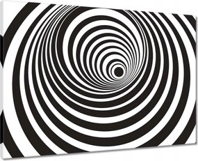 Vászonkép 70x50 Alagút 3D hatás Csíkok