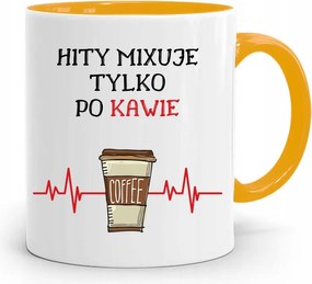 Dja Zene Bögre Sárga Slágerek Kávé Után Kevergető Nyomtatott Fotó