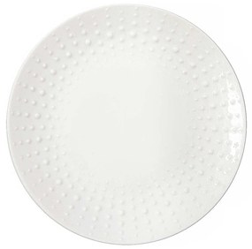 Drops fehér modern porcelán kis desszertes tányér