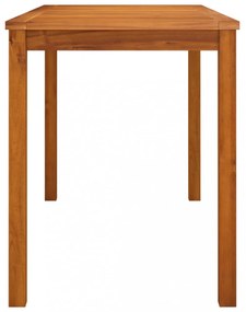 tömör akácfa kerti asztal 110 x 55 x 67 cm