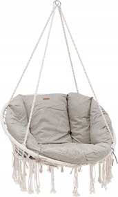 Függő Kerti Szék Műanyag 100X80X140 CM Szürke