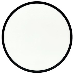 LED mennyezeti lámpa LED/40W/230V 3000/4000/6500K Ø 50 cm fekete