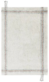 Krémszínű mosható kézi szövésű pamut szőnyeg 90x130 cm Cuisine Natural – Lorena Canals