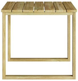 Napágyasztal 50.5x50.5x46 cm Impregnált fenyőfa