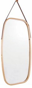 Akasztótükör bambusz kerettel Lemi 3 , 43 x 1,5x76 cm