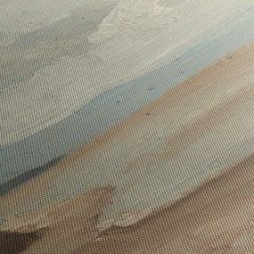 Kép - Jean-Baptiste-Camille Corot, Beach Near Etretat, reprodukciók (150x105 cm)