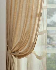 Bézs pamut függöny 140x270 cm Nolira – Kave Home