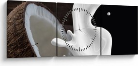 Kép - kókusz tej (órával) (90x30 cm)