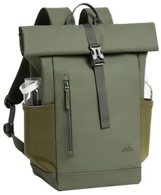 Notebook hátizsák, 14, 17L, rolltop, RIVACASE Eden ECO 7826, olivazöld (NTRE7826O)