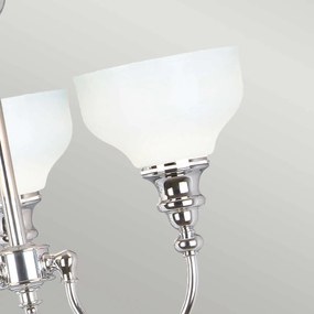 Elstead glamour klasszikus fürdőszobai lámpa cheadle fehér króm elsbath-cd3 IP44