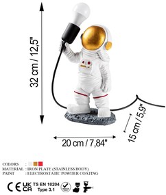 Asztali lámpa, Astronaut - 1