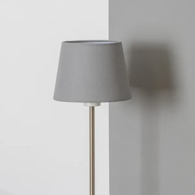 Brilagi - LED állólámpa CERIA 1xE27/40W/230V Ø 20,5 cm szürke/matt króm