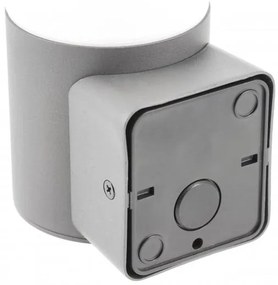 Lámpa Kerti lámpatest CORTA-AU PIR, E27, MAX.25W, IP44, AC220-240V, 50-60Hz, gyertya, felső, grafit