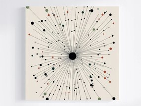 Vászonkép Canvas Grafika Geometria Absztrakt Nap 80x80