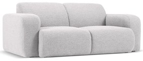 Világosszürke buklé kanapé 170 cm Molino – Micadoni Home