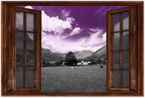 Poszterek 60x40 Lila égbolt