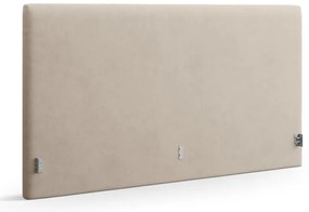 Világosbarna kárpitozott ágytámla 170,5x100 cm Remo – Micadoni