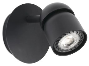 FARO COCO fali lámpa, fekete, GU10 foglalattal, IP20, 40661